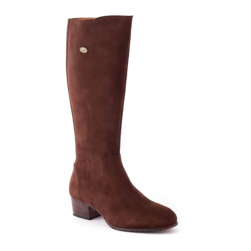 Dubarry Downpatrick Ladies Knee High Boot - Cigar - William Powell