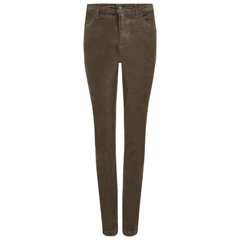 Dubarry Honeysuckle Ladies Stretch Pincord Jeans - Mocha - William Powell