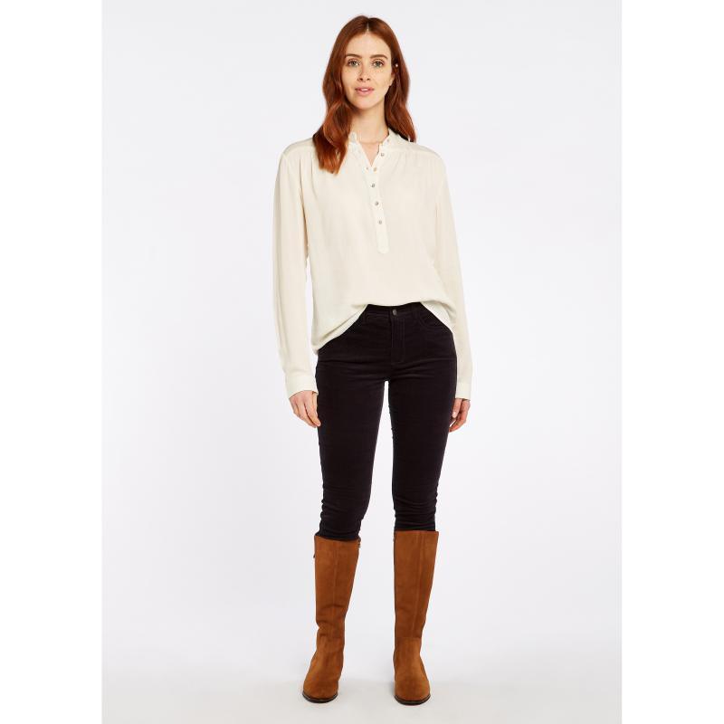 Dubarry Honeysuckle Ladies Stretch Pincord Jeans - Navy - William Powell