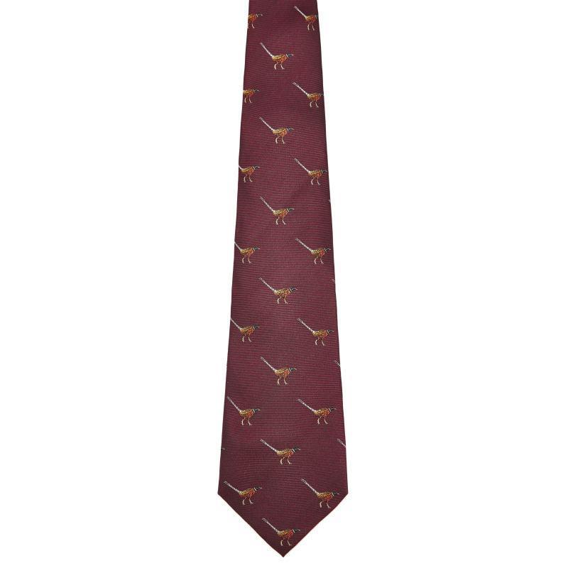Dubarry Madden Mens Pheasant Tie - Merlot - William Powell