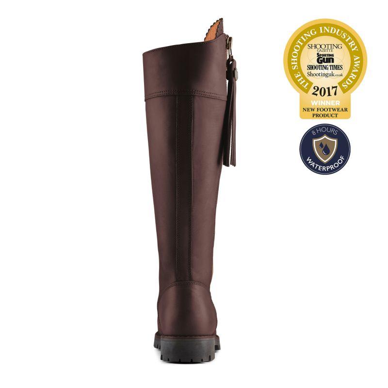 Fairfax & Favor Explorer Waterproof Regular Fit Boots - Mahogany - William Powell