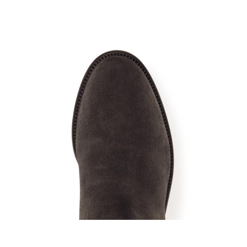 Fairfax & Favor Heeled Sporting Fit Regina Suede Boots - Chocolate - William Powell