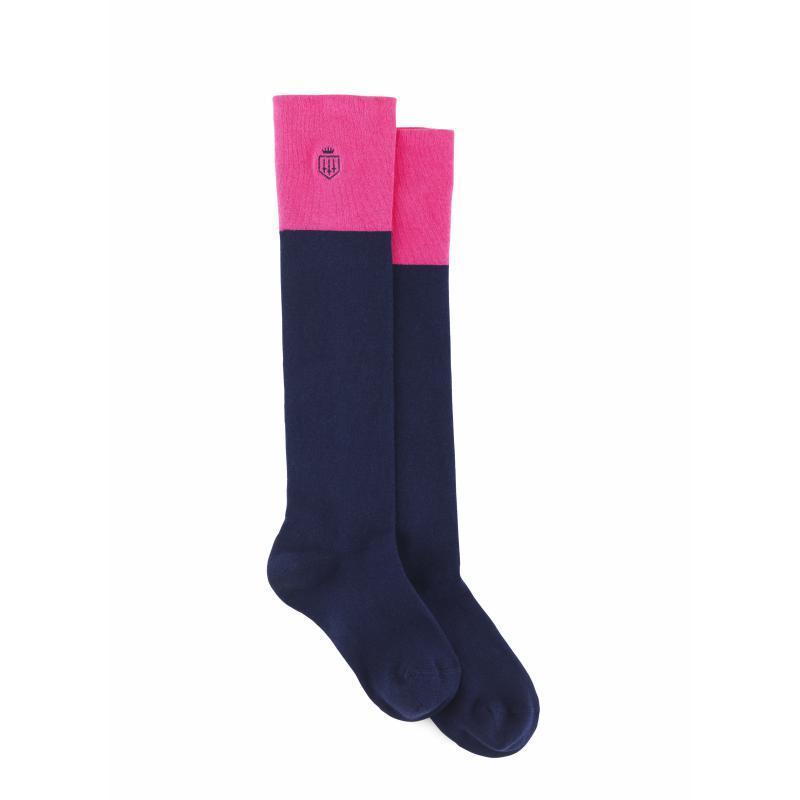 Fairfax & Favor Ladies Boot Socks (UK 4 - 8) - Pink - William Powell