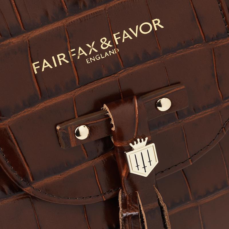 Fairfax & Favor Mini Windsor Handbag - Conker Brown - William Powell