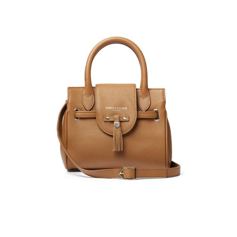 Fairfax & Favor Mini Windsor Handbag - Pomovero Leather - William Powell