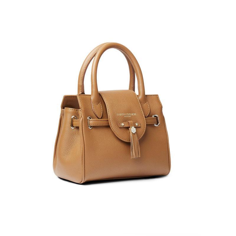 Fairfax & Favor Mini Windsor Handbag - Pomovero Leather - William Powell