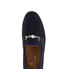 Fairfax & Favor Newmarket Loafer Ladies Suede Shoe - Navy - William Powell