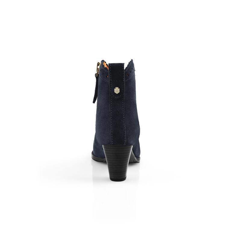 Fairfax & Favor Regina Ladies Ankle Boot - Navy - William Powell