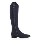 Fairfax & Favor Regina Suede Boot - Navy - William Powell