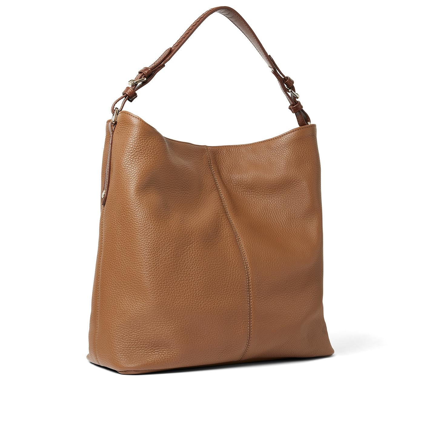 Fairfax & Favor Tetbury Ladies Shoulder Bag - Tan Leather - William Powell
