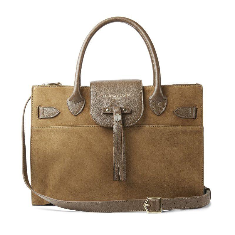Fairfax & Favor Windsor Ladies Work Bag - Tan - William Powell