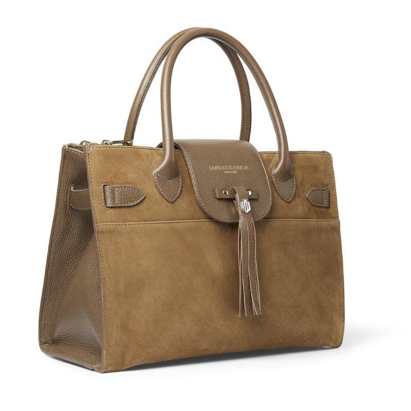 Fairfax & Favor Windsor Ladies Work Bag - Tan - William Powell