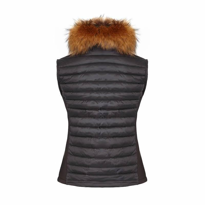 Guinea Down Ladies Gilet - Black - William Powell