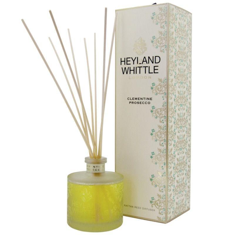 Heyland & Whittle Gold Classic Reed Diffuser - Clementine Prosecco - William Powell