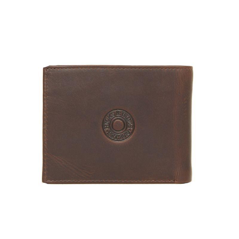 Hicks & Hides 12 Bore Mens Wallet (9.5cm x 12.5cm) - Brown - William Powell
