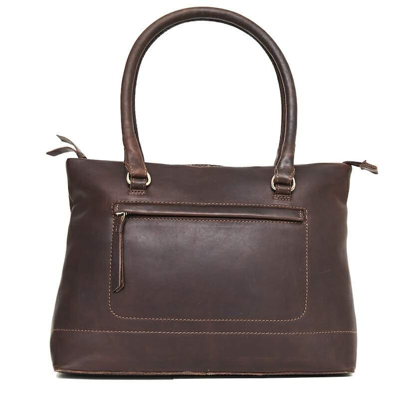 Hicks & Hides Hidcote Cartridge Ladies Handbag - Brown - William Powell