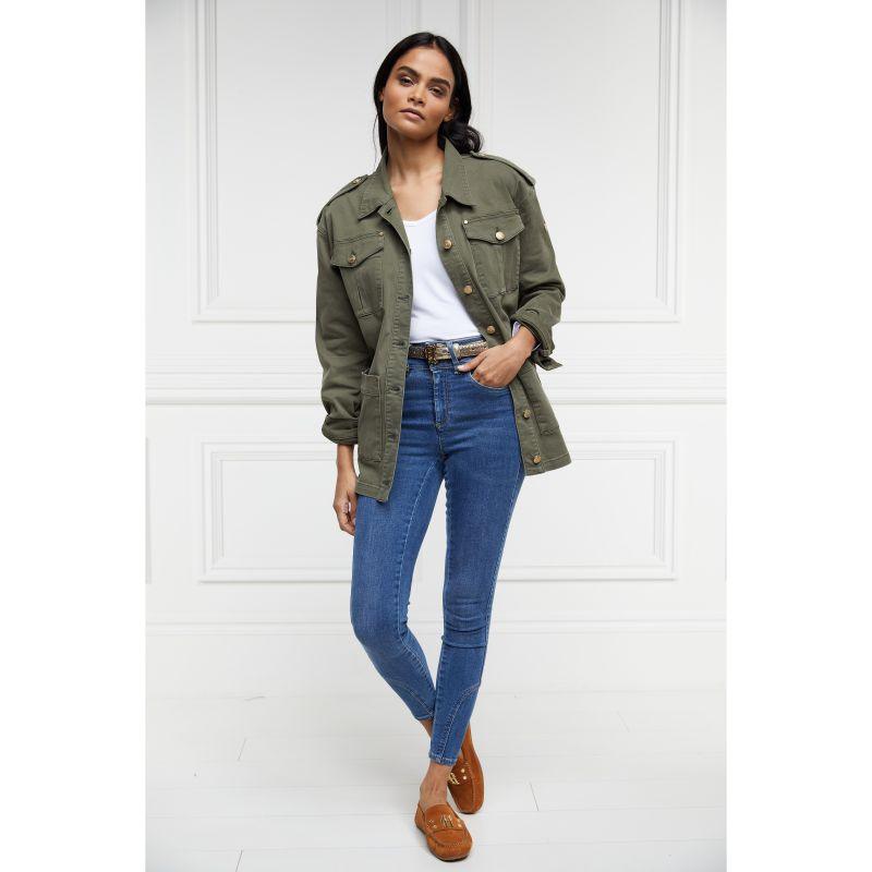 Holland Cooper Artillery Ladies Jacket - Hunter Green - William Powell