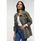 Holland Cooper Artillery Ladies Jacket - Hunter Green - William Powell