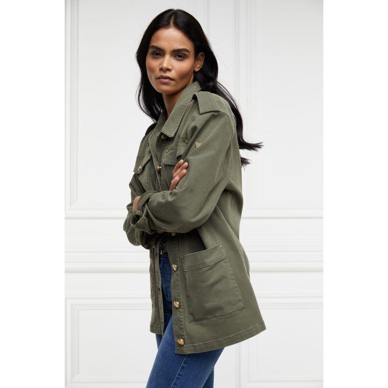 Holland Cooper Artillery Ladies Jacket - Hunter Green - William Powell