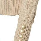 Holland Cooper Belgravia Cable Ladies Roll Neck Knit - Oatmeal - William Powell