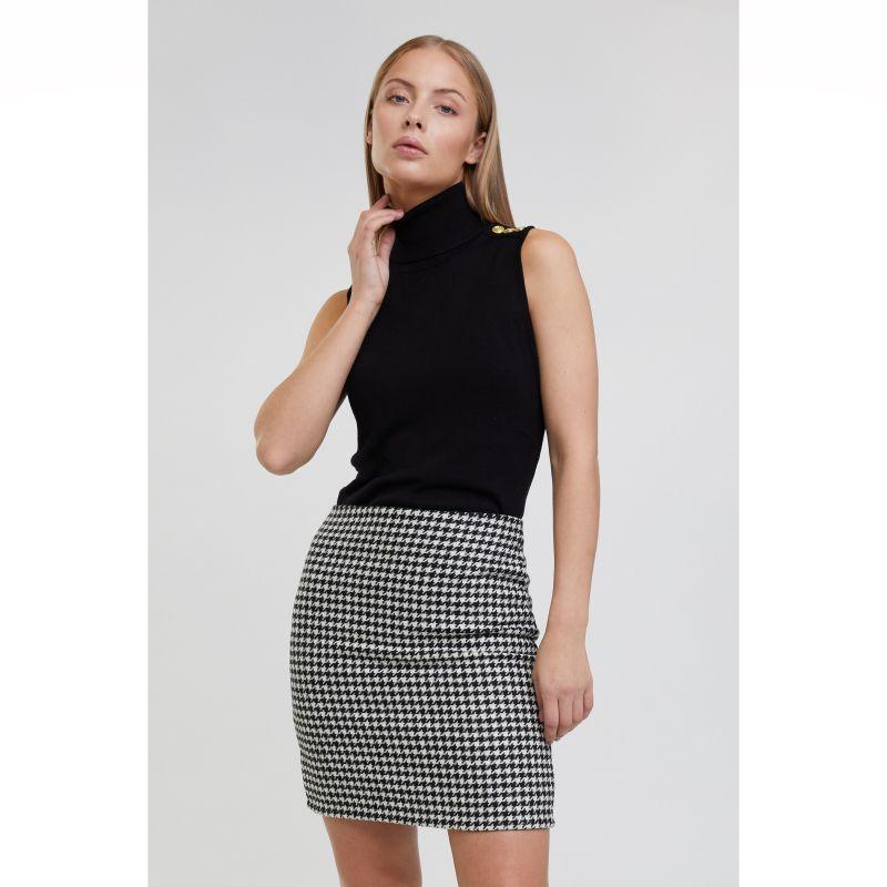 Holland Cooper Chelsea Ladies Skirt - Houndstooth - William Powell