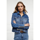 Holland Cooper Iconic Ladies Denim Jacket - Classic Indigo - William Powell