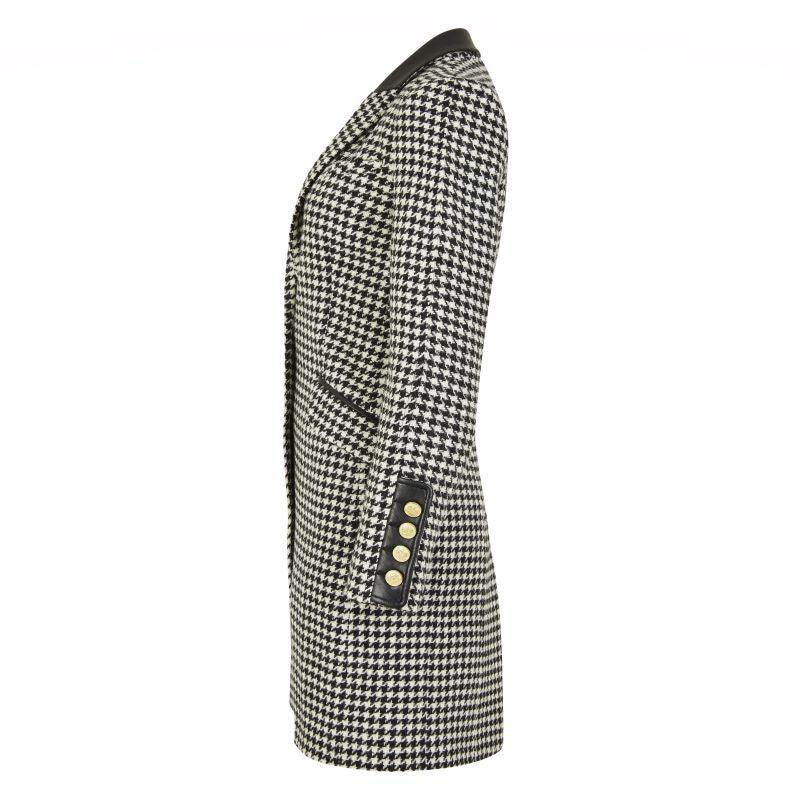 Holland Cooper Kempton Ladies Tweed Coat - Houndstooth - William Powell