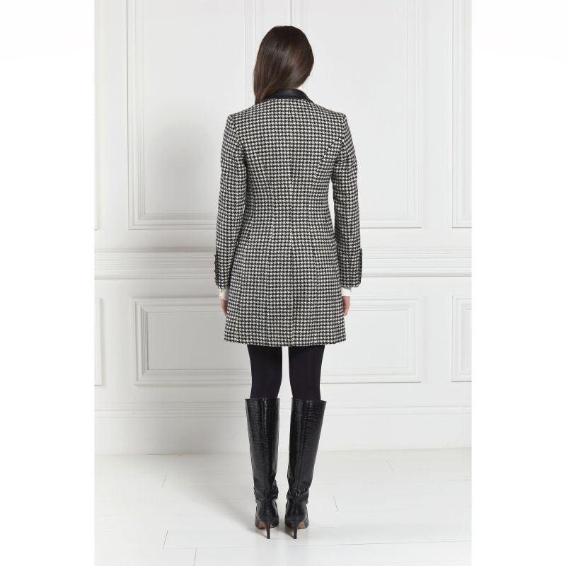 Holland Cooper Kempton Ladies Tweed Coat - Houndstooth - William Powell