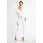 Holland Cooper Ladies Jodhpur Jeans  - White - William Powell