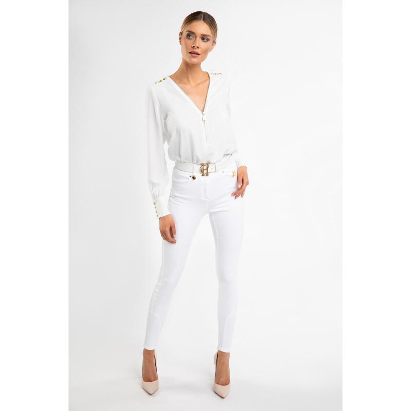 Holland Cooper Ladies Jodhpur Jeans  - White - William Powell
