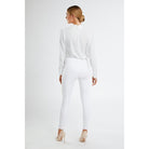 Holland Cooper Ladies Jodhpur Jeans  - White - William Powell