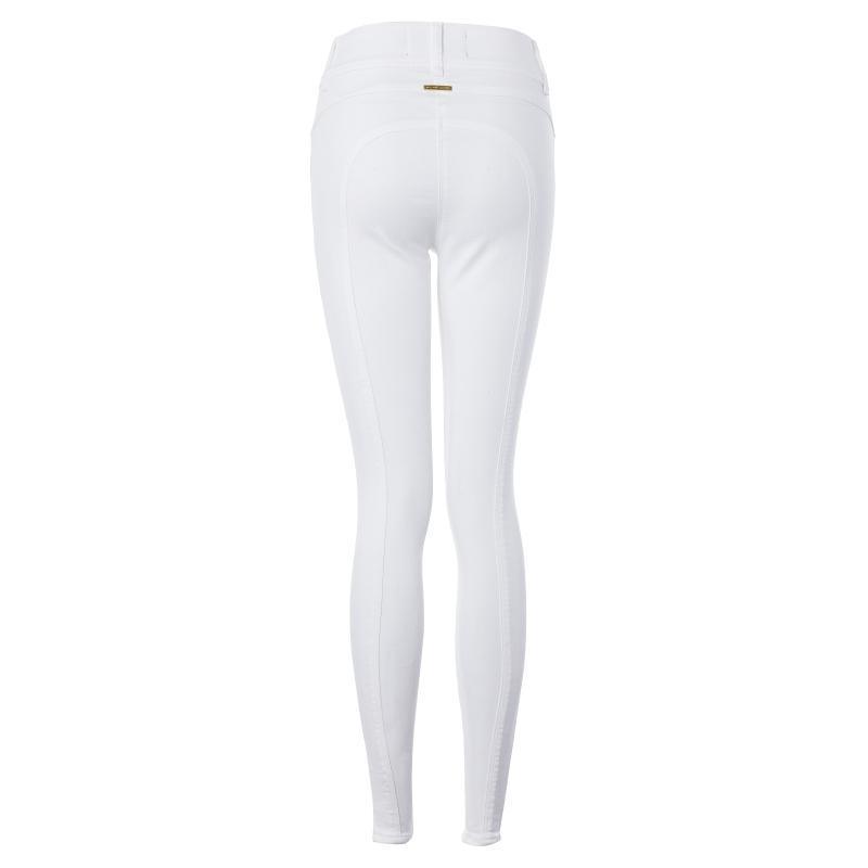 Holland Cooper Ladies Jodhpur Jeans  - White - William Powell