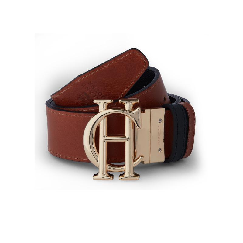 Holland Cooper Reversible Classic Ladies Belt - Black/Brown - William Powell