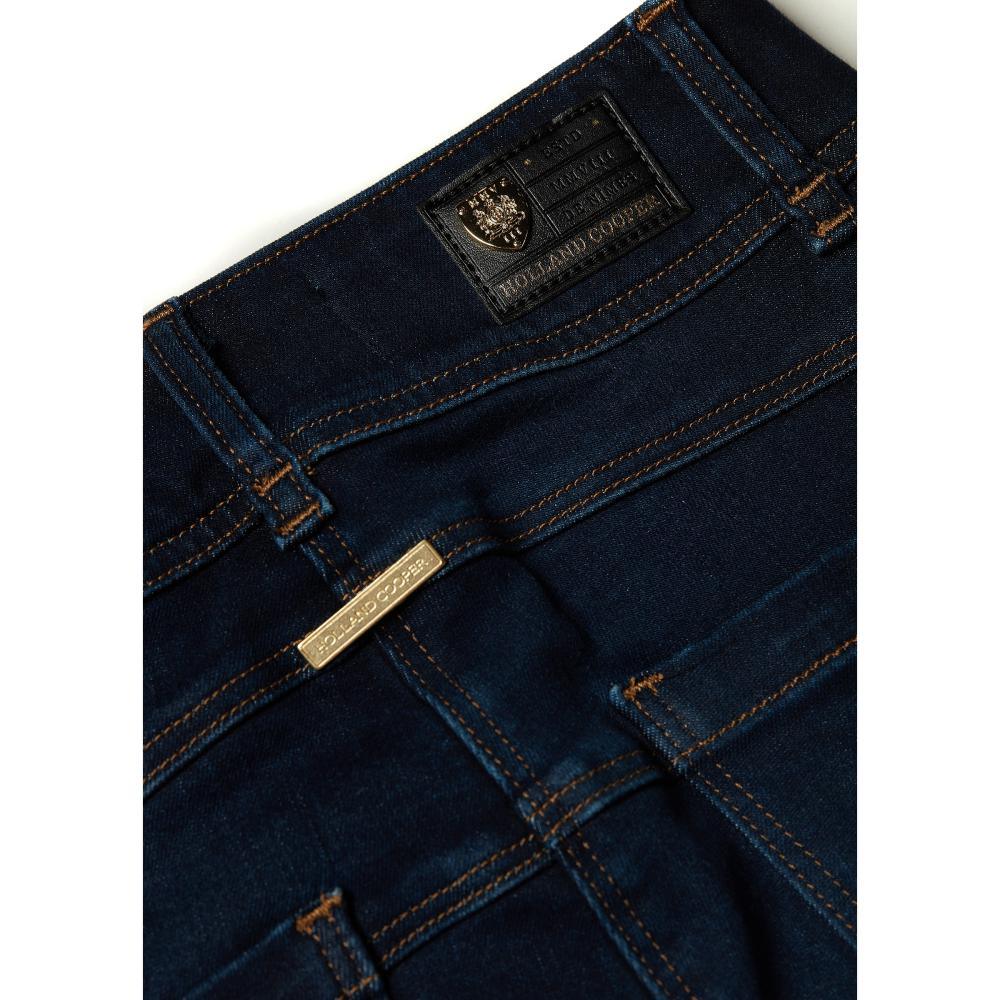 Holland Cooper Thermal Jodhpur Ladies Jeans - Dark Indigo - William Powell