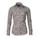 Laksen Birds & Blossom Ladies Shirt - Sand - William Powell