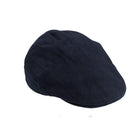 Laksen Broadland Balmoral Moleskin Mens Cap - Navy - William Powell