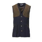 Laksen Broadland Moleskin Shooting Vest - Navy - William Powell