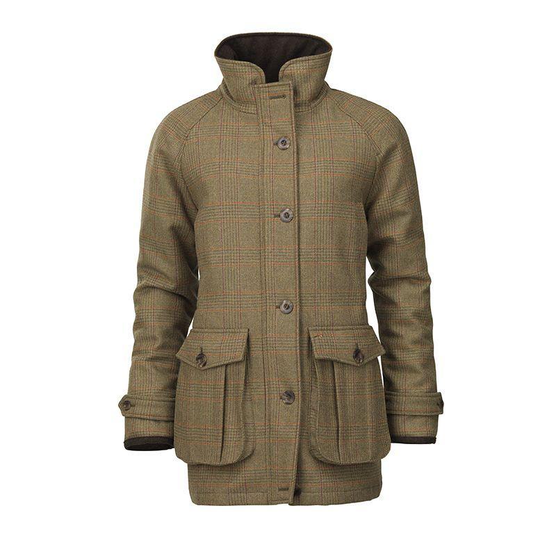 Laksen CTX Waterproof Ladies Tweed Coat - Blunham Tweed - William Powell