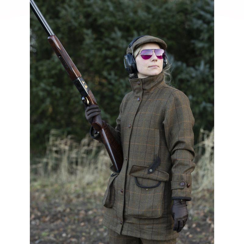 Laksen CTX Waterproof Ladies Tweed Coat - Cara Tweed - William Powell