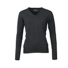 Laksen Essex V-Neck Merino Ladies Jumper - Pine - William Powell