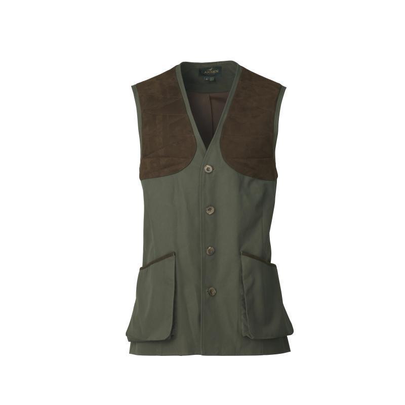Laksen Hawker Mens Shooting Vest - Olive - William Powell