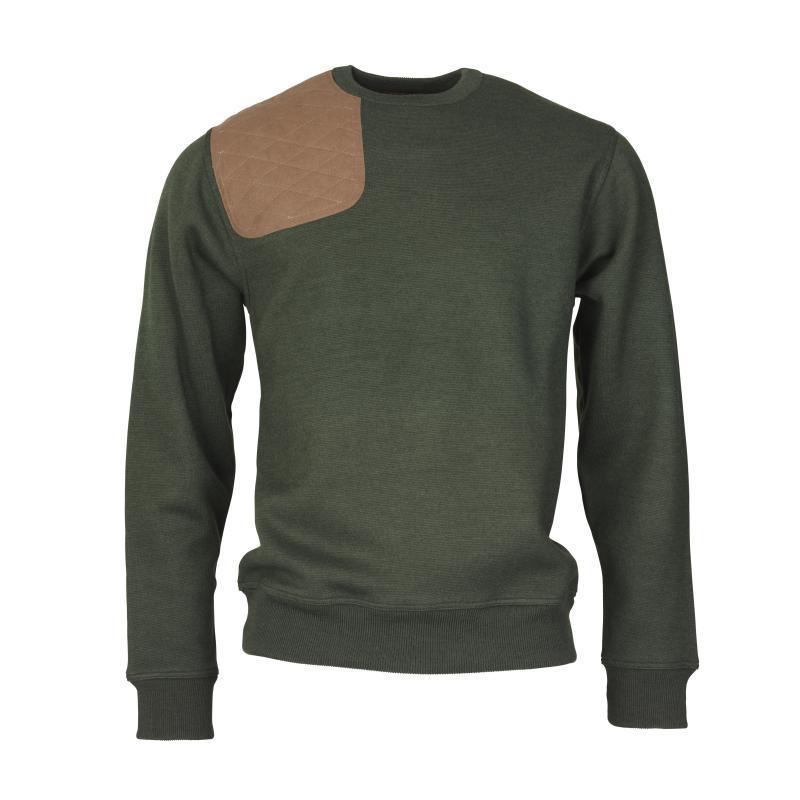 Laksen Newcombe Mens Jumper - Olive - William Powell