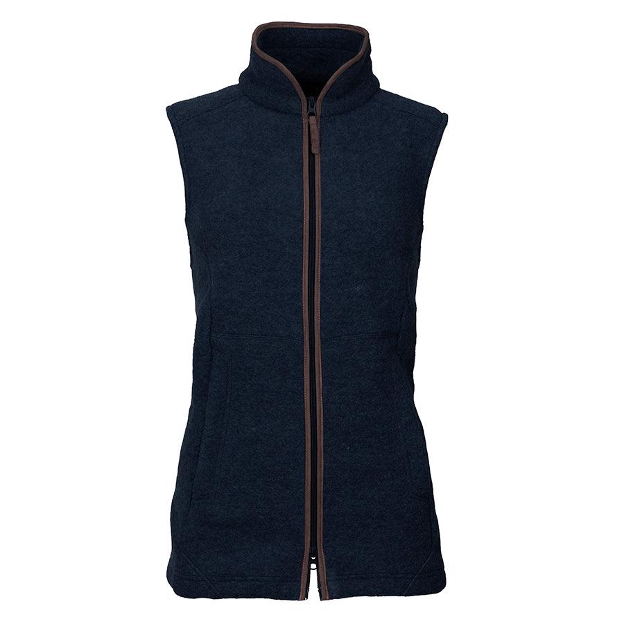 Laksen Pentland Ladies Fleece Gilet - Navy - William Powell
