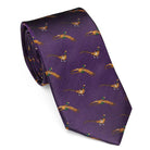 Laksen Pheasant Mens Tie - Heather - William Powell