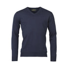 Laksen Sussex V-Neck Merino Mens Jumper - Old Navy - William Powell
