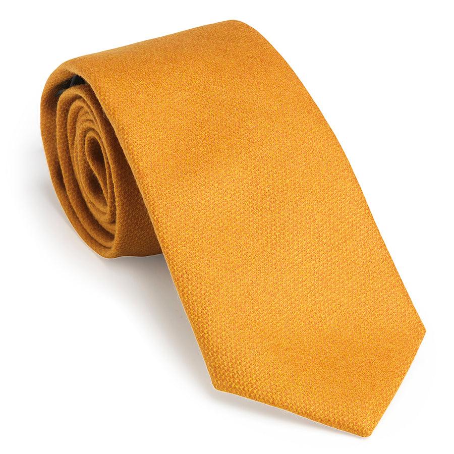 Laksen Tweed by Lovat Mill Mens Tie - Gorse - William Powell