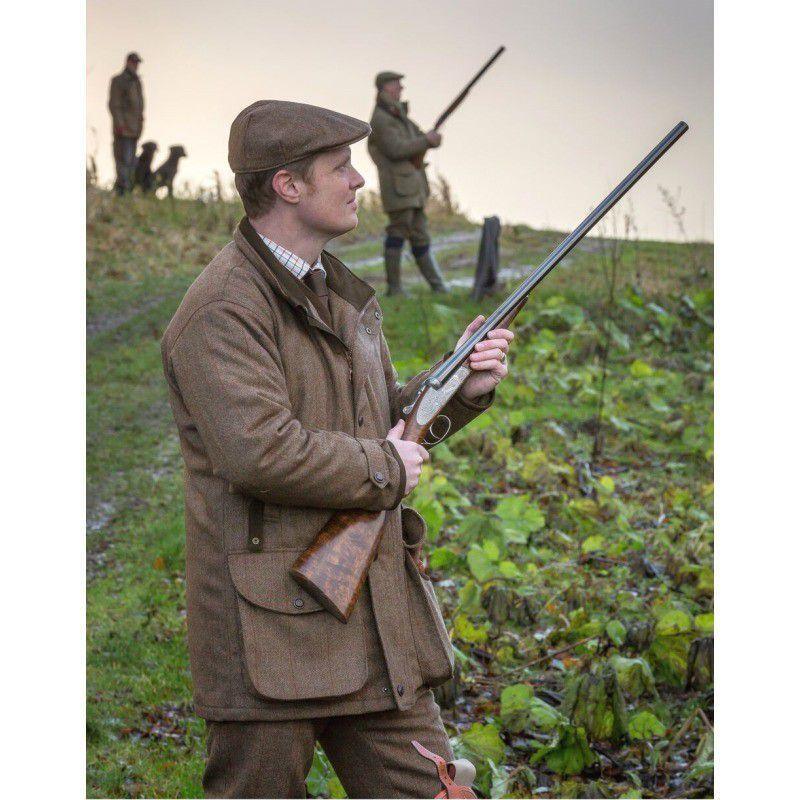 Laksen Wingfield Balfour Shooting Coat - Balfour Tweed - William Powell