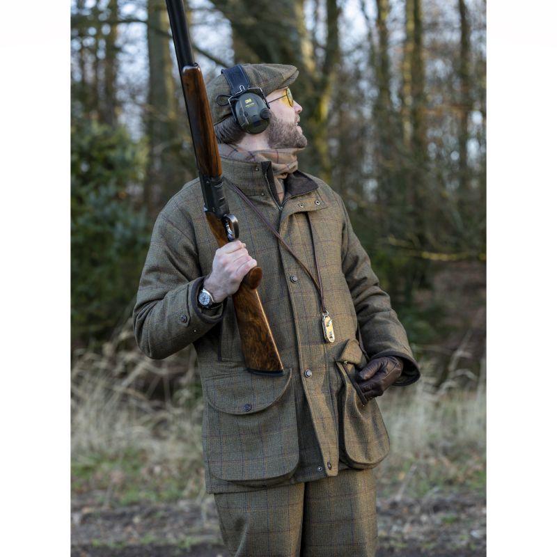 Laksen Wingfield CTX Waterproof Mens Tweed Coat - Woolston Tweed - William Powell