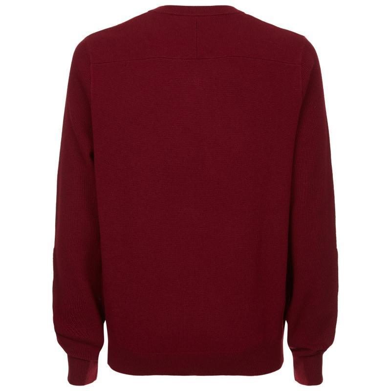 Le Chameau Asthall Mens Jumper - Cherry - William Powell