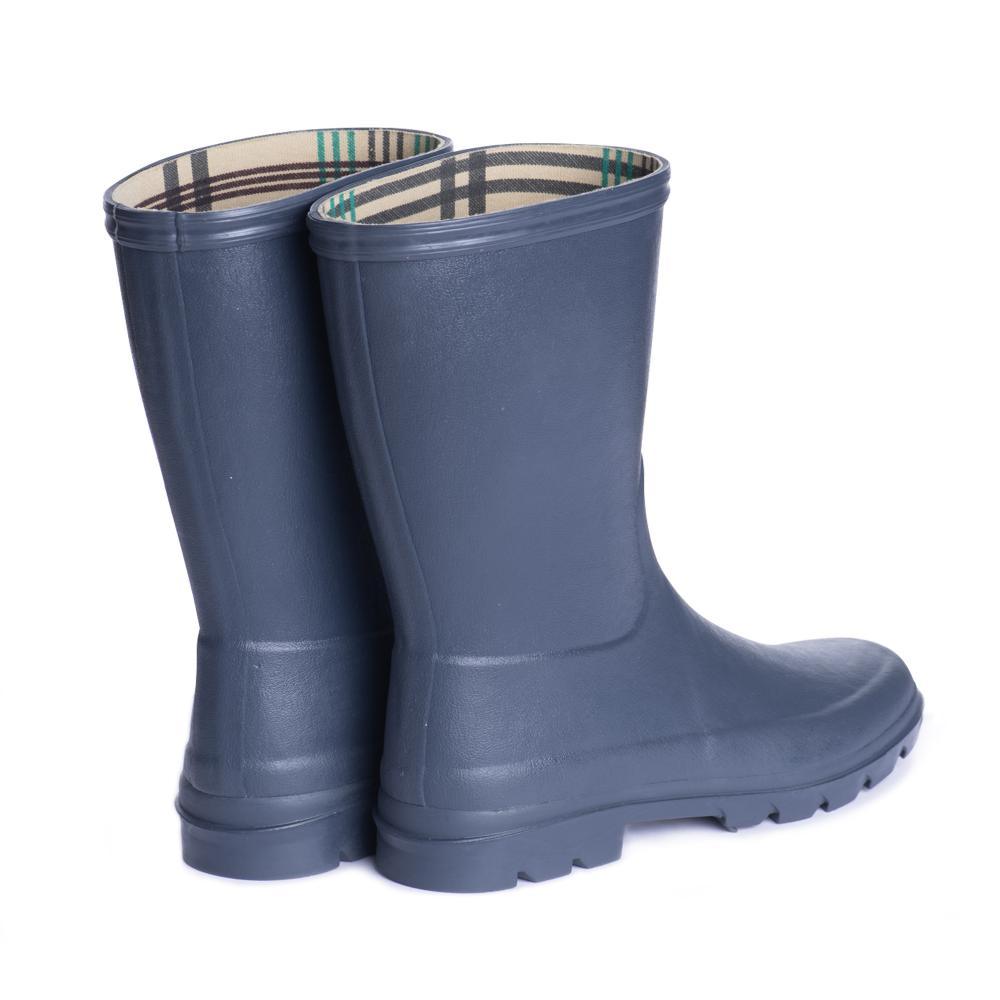 Le Chameau Iris Bottillon Jersey Lined Ladies Wellington Boot - Bleu Foncé - William Powell